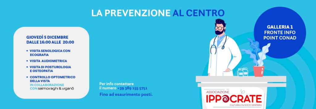 Scopri di più sull'articolo La prevenzione al Centro – 5 dicembre 2024